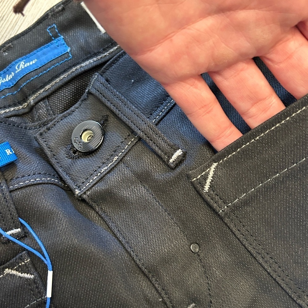 Brand new GSTAR RAW Low T tapered women’s designer moto jeans. W25 L32. Rise-7” - Picture 16 of 16